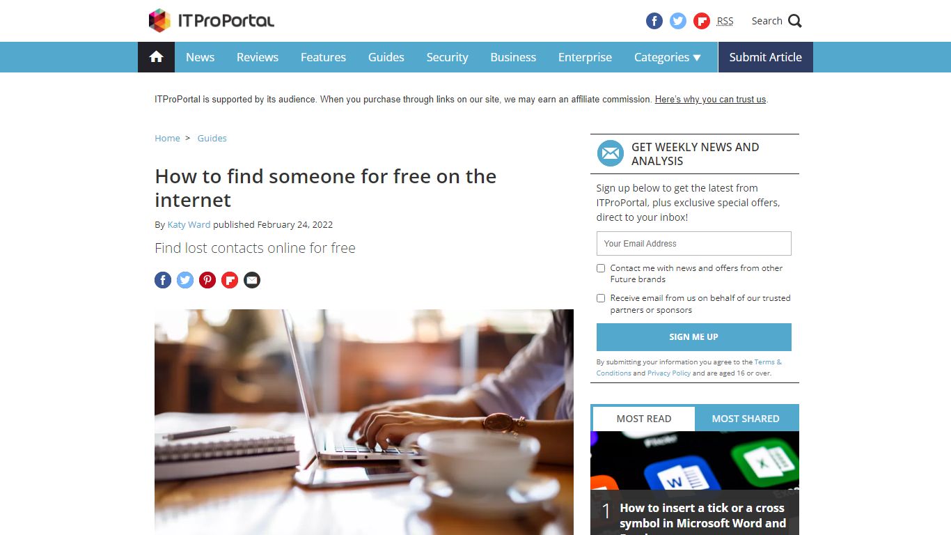 How to find someone for free on the internet | ITProPortal